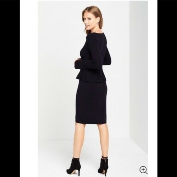 SALE NWT Comma Sz 10 Black knit dress - Picture 2 of 7